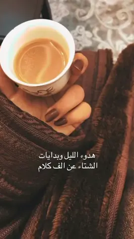 الشتاء 🍃🌊