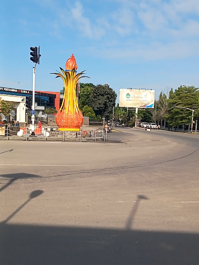 #DEPAN KANTOR PERTAMINA EP PRABUMULIH#