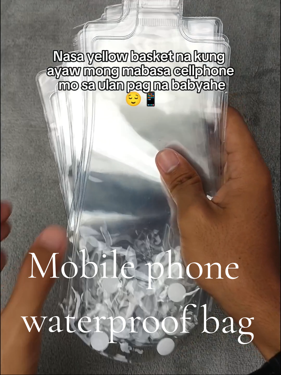Saan aabot ang 9 pesos mo? #mobilephonewaterproofbag 