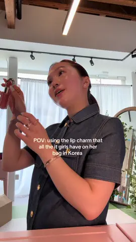 Reason #66433 why Korea is living in 2050 with lipstick on a charm… insane ☺️ #SkinCare101 #koreanbeauty #glowyskin #charmtint 