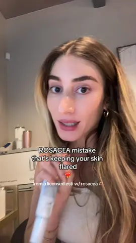 Rosacea skincare tips💕 Skipping your morning cleanse can actually make redness and inflammation worse. Overnight oil, sweat, and bacteria sit on your skin and feed flare-ups. Everyone can cleanse in the morning, you just need to find the right cleanser for your skin!🫶🏼 #rosacea #rosaceaskincare #barrierrepair #sensitiveskin #acnerosacea