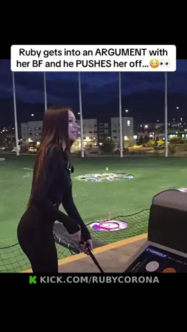 Ruby gets into an ARGUMENT with her BF and he PUSHES her off…😳👀 #rubycorona #fyp 