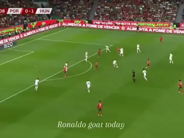 🐐 GOAT mode activated. Ronaldo vs Hungary — pure domination. #Ronaldo #CR7 #GOAT #Portugal #RonaldoVsHungary 