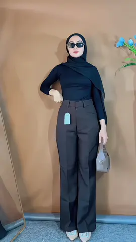 Celana cutbray, buat ngantor, hangout , outfit casual jga cocok banget #kulot #flaredpants 