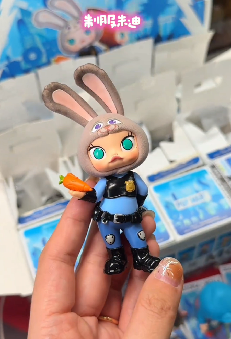 Unbox Set Blind Box Zootopia x Molly - POPMart #blindbox #arttoys #popmart #zootopia #molly 