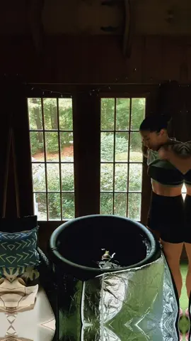 Cold plunge at 45 degrees for 5 min.