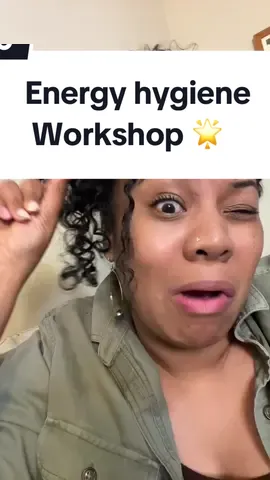 Energy Glow Up workshop Oct 21 to learn easy energy hygiene and incorporate it into your every day tasks! Get your spot in my 🔗🌳 #psychosis #spiritualgrounding #groundingenergy 