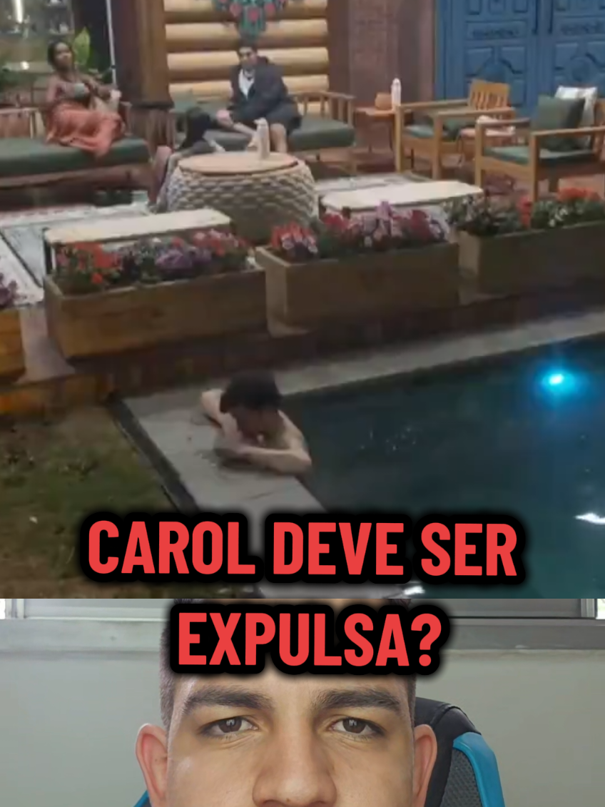 Carol deve ser expulsa? Carol joga objeto em Dudu para machucar ele