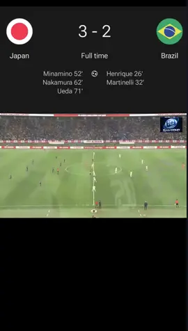 Japan vs Brazil Highlight goals #football #highlights #footballedit #footballhighlights #fypシ゚ 