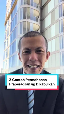 Melalui putusan seperti No. 21/PUU-XII/2014, MK memperluas objek praperadilan yang sebelumnya hanya mencakup penangkapan, penahanan, dan penghentian penyidikan/penuntutan, sekarang juga termasuk penetapan tersangka. #praperadilan #penetapan #tersangka #permohonan #patramzen 