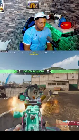 1vs1 en #warzone #videojuegos #humor 