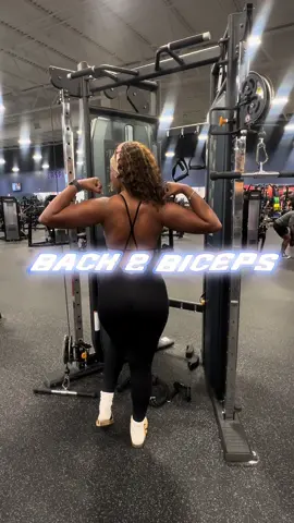 Back & biceps day never disappoints 💪🏽🔥 hitting strength, form, and a little bit of vibe — consistency is key 👏🏽 #workoutrountine #backandbiceps #gymgirly #workoutoutfit #jumpsuits  