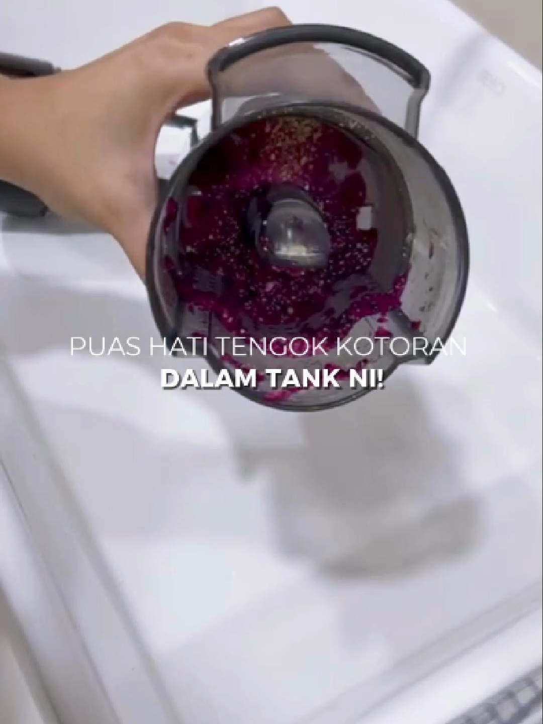 Puas hati tengok kotoran dalam tank ni! #perysmith#heavyduty#ai9lite#wetdry#Home