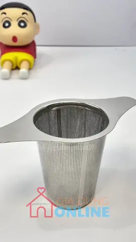 1526 - Phin lọc cặn bã pha trà, cà phê inox nhiều lỗ lọc siêu mịn