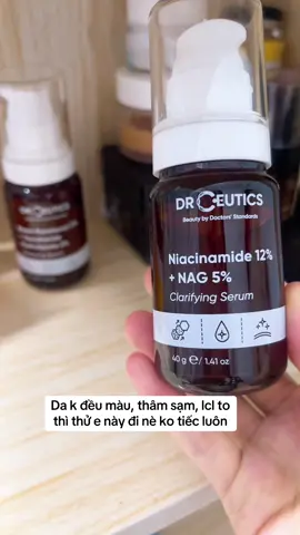 Sài đã quá #niacinamide #drceutics #skincarekhoahoc #mypham 