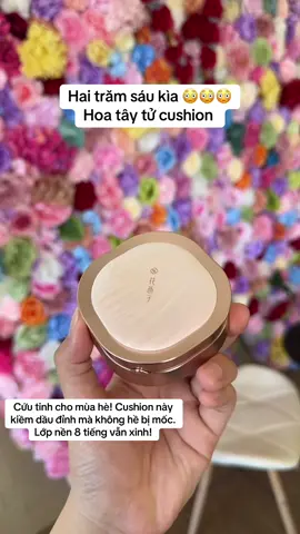 Cứu tinh cho mùa hè! Cushion này kiềm dầu đỉnh mà không hề bị mốc. Lớp nền 8 tiếng vẫn xinh! #KiemDau #CushionBenMau #TipsLamDep #BeautyHacks #FlorasisCushion 