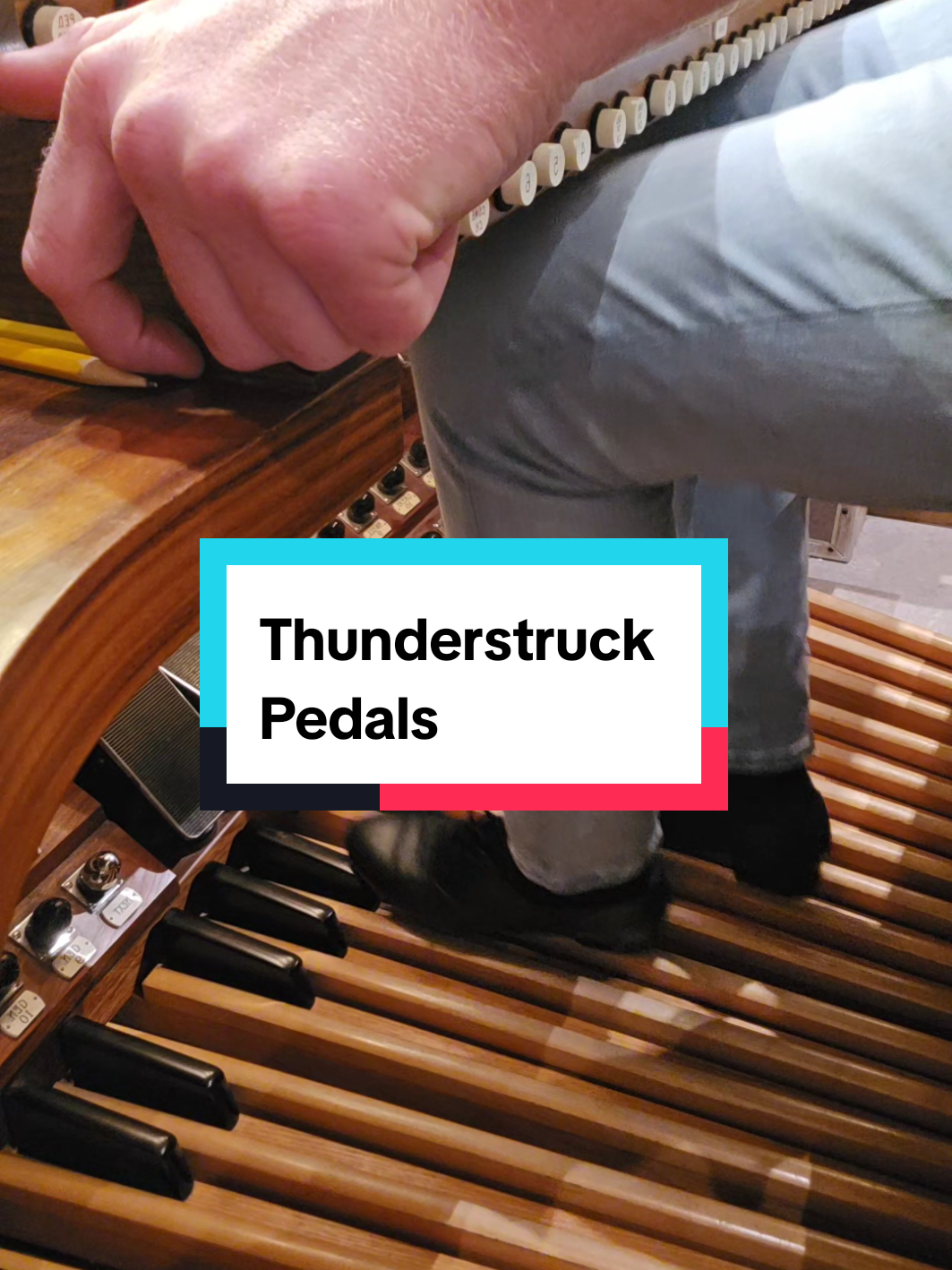 getting closer!! #organtok #thunderstruck 