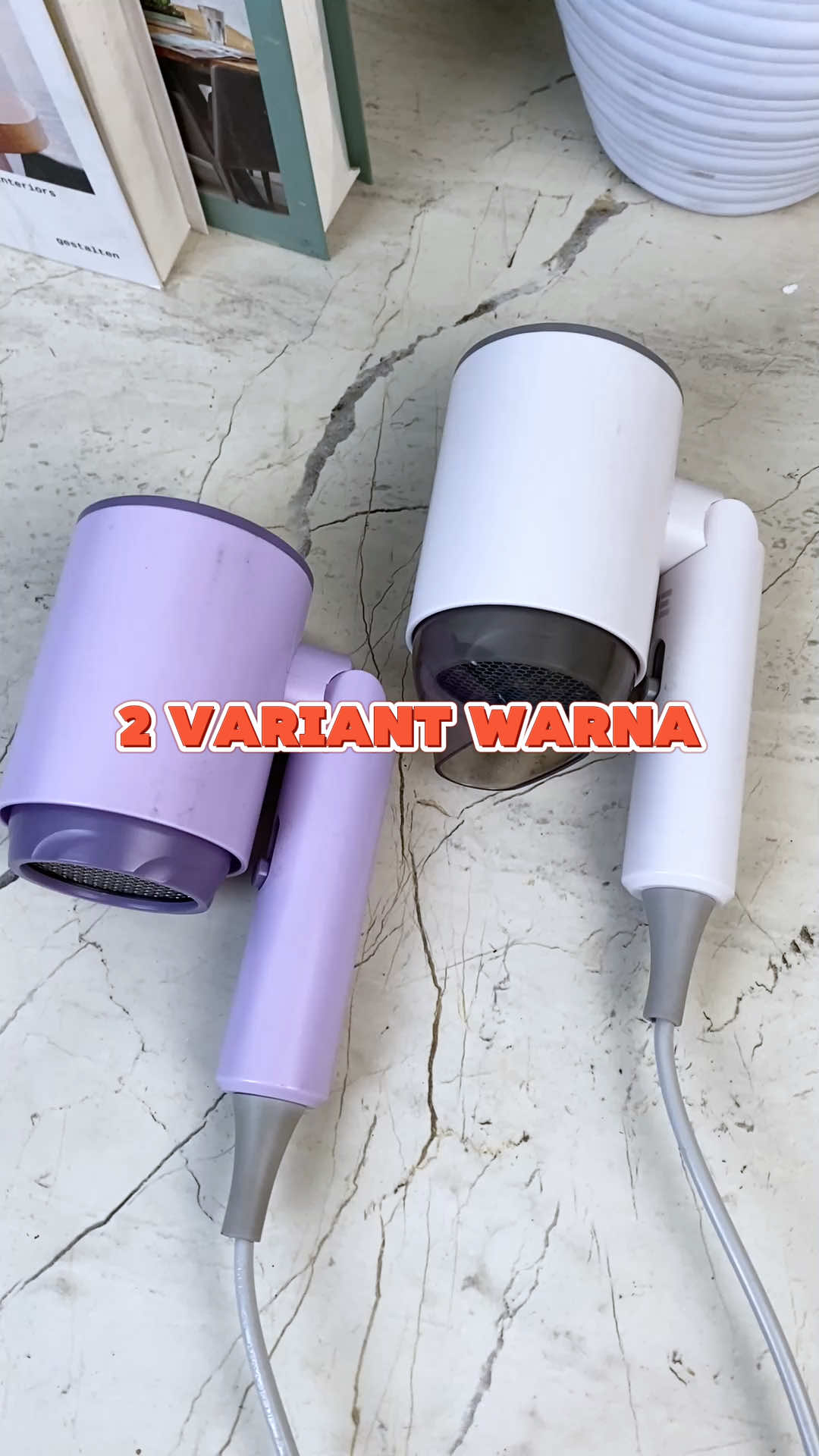 Bisa dilipat dan 2 variant warna😍 #hairdryer #hairdryerlowwatt 