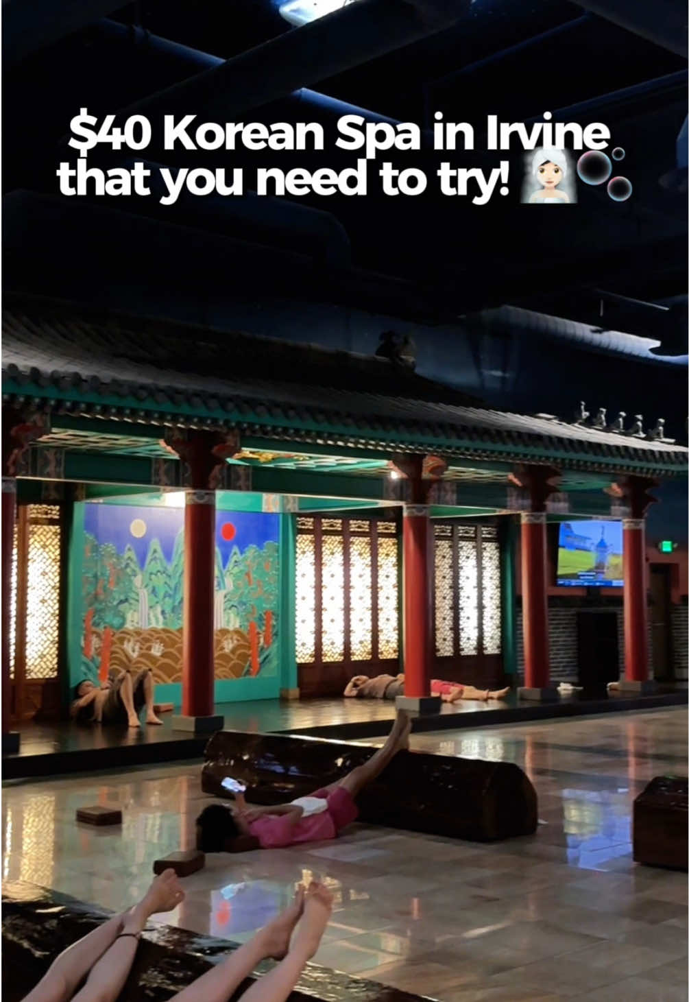 I think I just found my latest favorite wellness activity in Irvine! It’s called I Spa. 🇰🇷 It’s a Korean spa so you’ll get immersed in the culture real quick! It’s only $40 and you get access to the saunas, hot tubs, and jjimjilbang (찜질방) for up to 6 hours before additional charges incur!!!  The catch is you have to be stripped down naked for the sauna and pool areas! They have an authentic Korean food court and photobooth as well.  📍I SPA, 2332 Barranca Pkwy, Irvine, CA 92606  #koreanspa #ispairvine #spaday #wellnesstiktok #jjimjilbang 