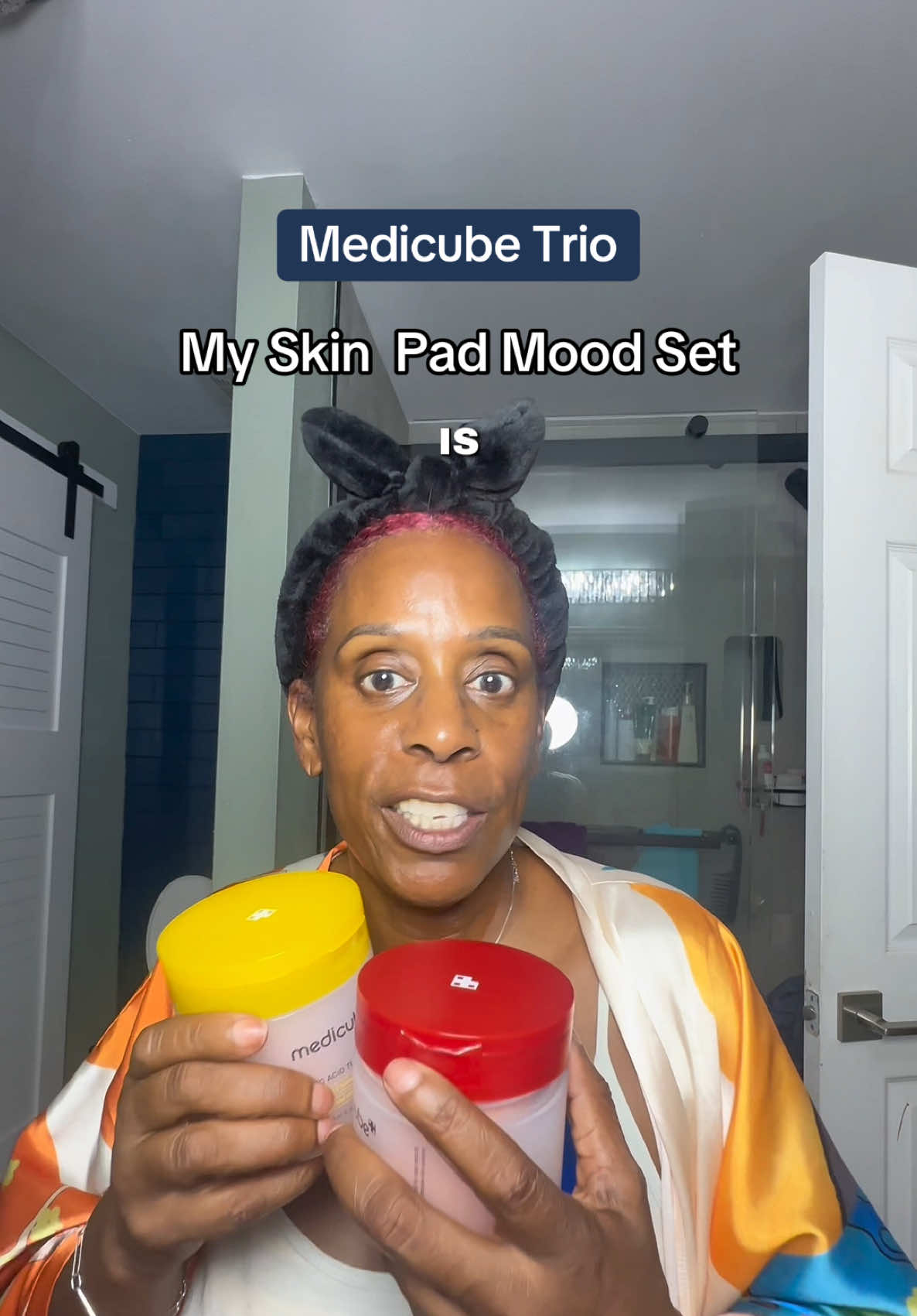 These Medicube pads make it easy — hydrate one day, exfoliate the next, glow always. #creatorsearchinsights #medicube #exfoliatingpads #skincareover50 #tiktokshopcreatorpicks 