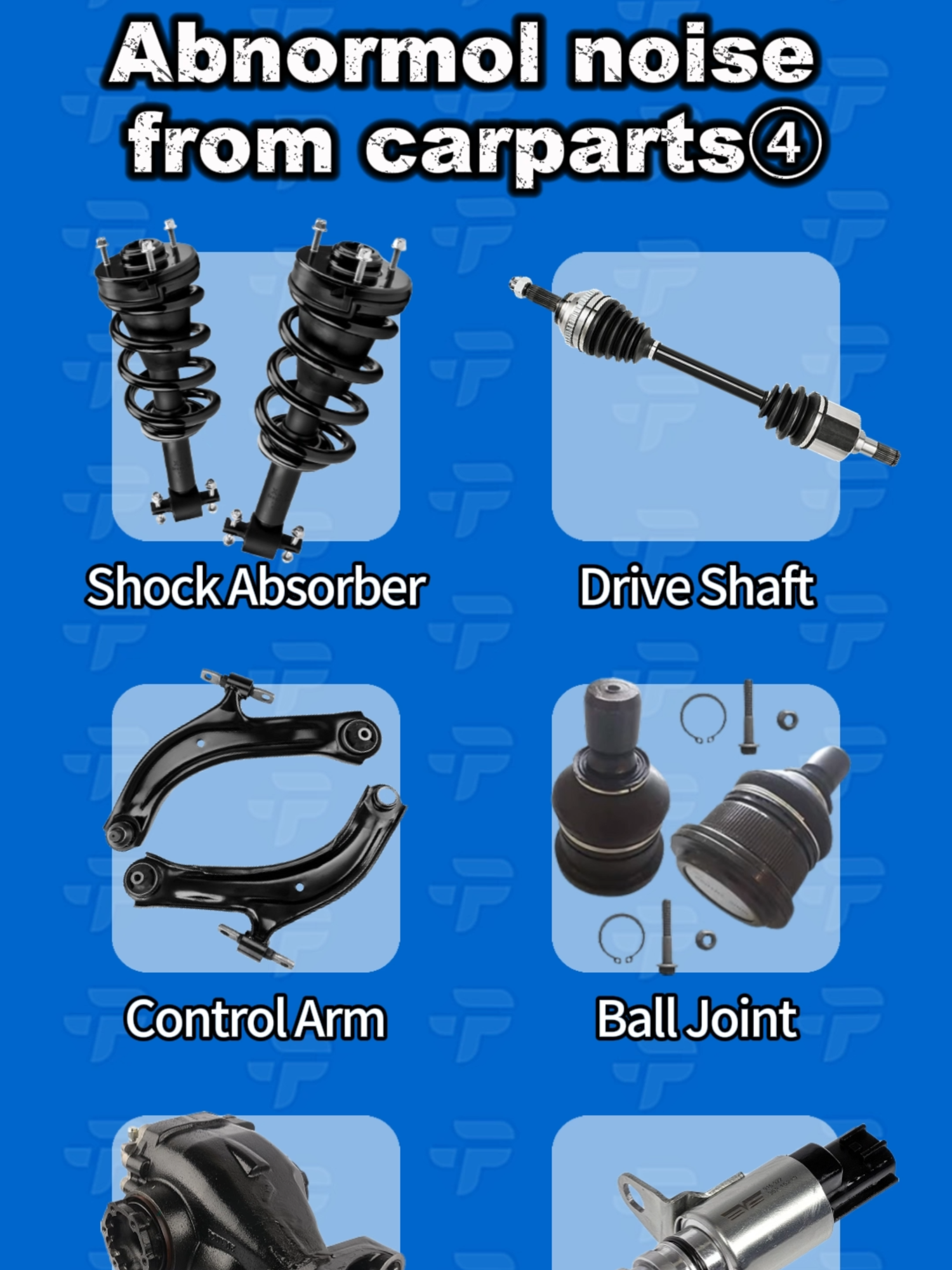 What Broken Car Parts Sound Like④#car #carparts #cartips #cartrouble #philtop