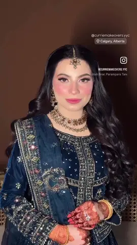 Airbrush Dewy Walima Bride ✨ 2025 is almost booked! If you’re dreaming of that flawless bridal glam, now’s the time to lock it in.!  Limited Slots available ❤️ https://www.instagram.com/curriemakeovers.yyc #yyccalgary #calgarymakeupartist #calgarybridalmakeupartist #yycmakeupartist 