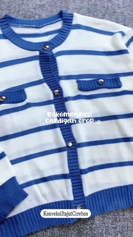 Cardigan Crop Salur 🥰💗#cardigan #cardiganrajut #rajutpremium #atasanwanita #rajut 