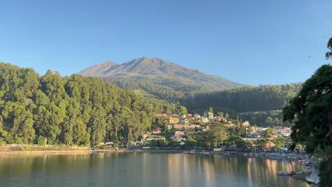 morning with lawu🤩 #sarangan #magetan #fyp #view 