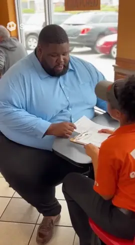Big back falls through the floor at job interview😂😂😂 #fyp #popeyes #bigbackactivities #funnyvideos #viral 
