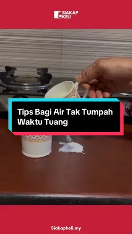 Okay boleh guna tips ni kalau nak elak kan air tumpahh 📹 rajitha_vlogs18 #tips #cara #cawan 