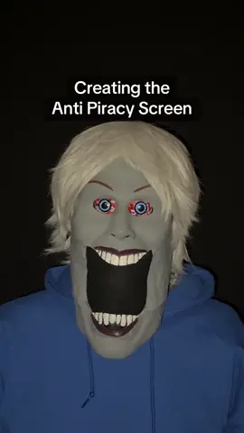 Replying to @soyycrates Making the SCP 67 mask and anti piracy screen. From meme to reality. Behind the scenes #meme #scp067 #analoghorror #scaryvideos #67 