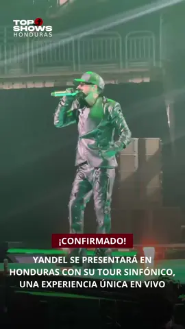 ¡CONFIRMADO! 🇭🇳  Honduras se viste de gala con la llegada del tour Sinfónico de Yandel.  Un show único en el que combina sus clásicos del reggaetón con una orquesta en vivo. 🎻🎶 De momento, solo se ha confirmado que la presentación será en Tegucigalpa, con más detalles por anunciar. 👀 Produce: @E3 Live  • • • #yandel #concierto #fyp #honduras 