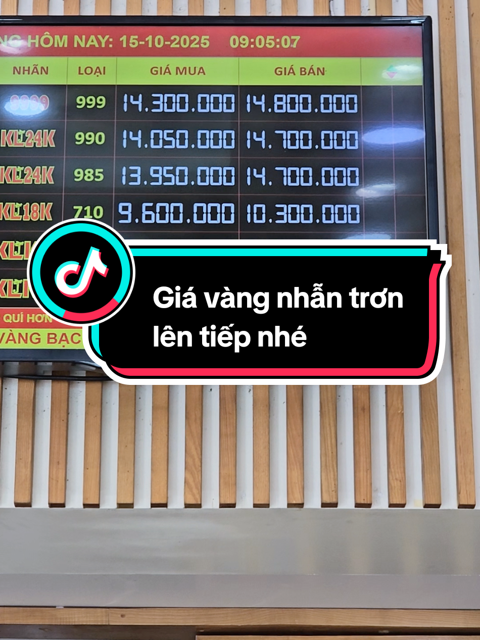 Giá vàng nhẫn trơn sáng nay ngày 15/10 tại Kim Long Đồng Tháp#ngànguyễn #66đồngtháp #gold #giavanghomnay #giavang@Nguyễn Ngà @Nguyễn Ngà @Nguyễn Ngà 