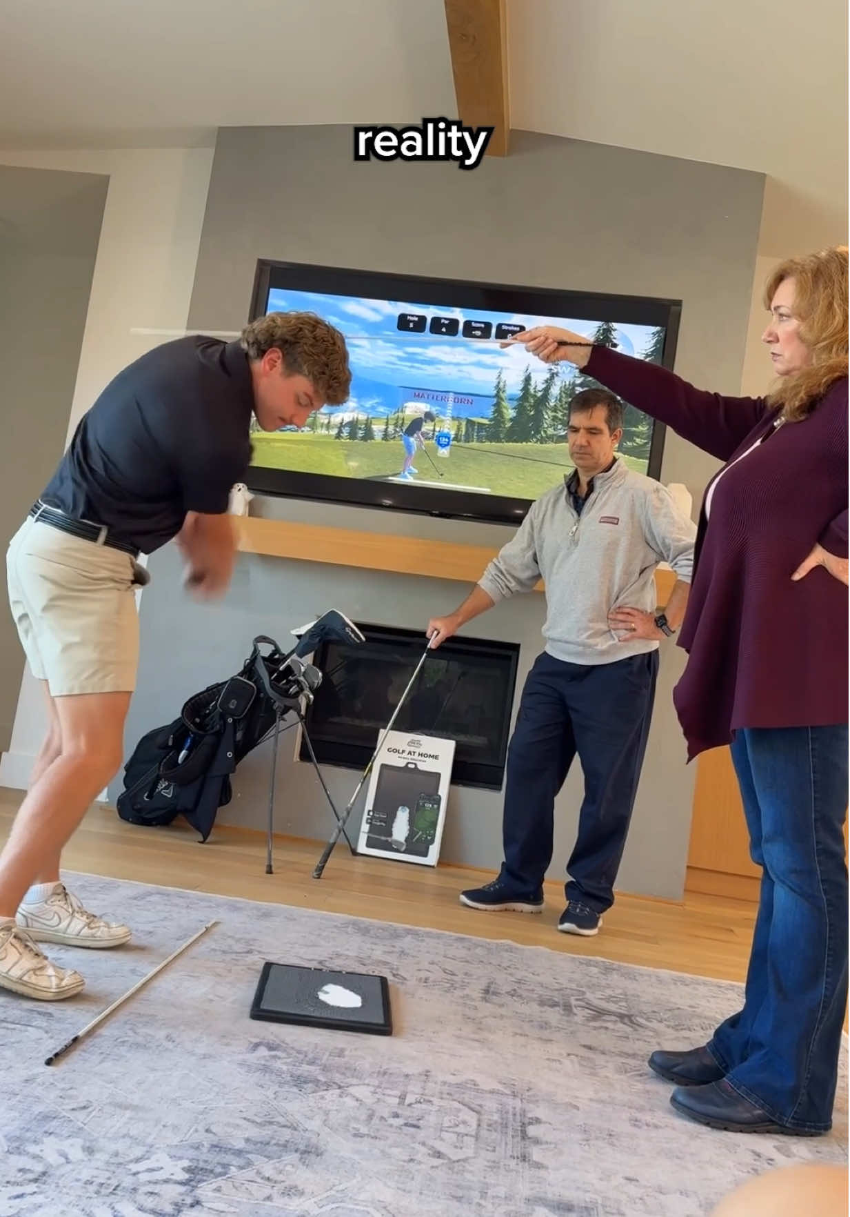 Parents, expectations vs reality in golf 🥰