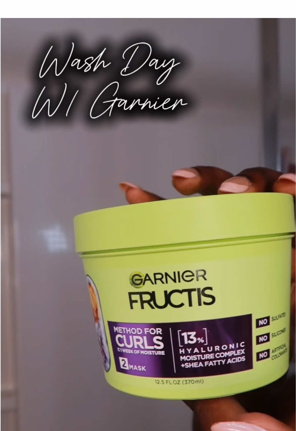 Wash day made easy 💧 Tried the new @GarnierUSA Fructis Curl Method it’s made for curls, but my locs loved it too 🤍 Hydrated. Soft. Fresh. #GarnierGiftedMe #WashDayRoutine #LocCare #GarnierFructis