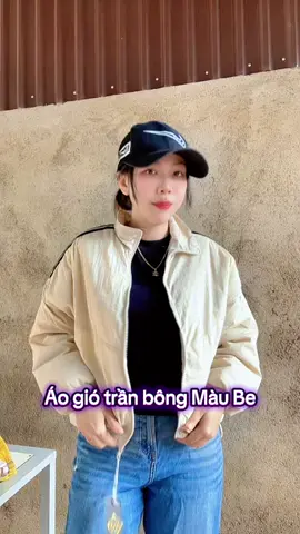 Áo gió trần bông from đẹp#xuhuongtiktok #aokhoacnu #aogiotranbong #aoam 
