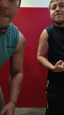 Me and my boy @cjmcc1022 are back at it again with an intense arm day. Bro comes in here everyday proving himself to me more and more. His hard work is starting to pay off and being able to witness it brings me so much joy. I apologize in advance for my excitement I just love to see my boy succeed. 