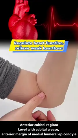 Regulate heart function,relieve weak heartbeat #tcm #chinesemedicine #acupressure #heart 
