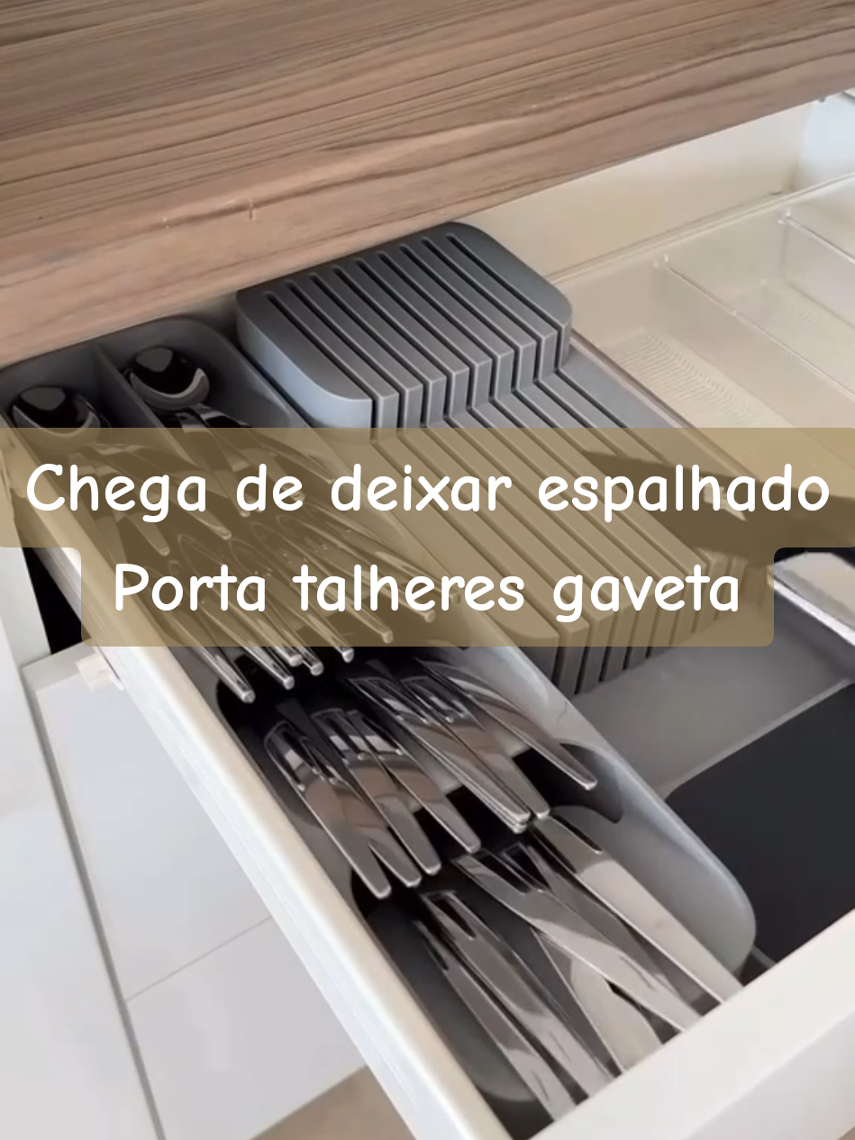 porta talheres gaveta#organizador #cozinha #gaveta #acheinashopee #creatorsearchinsight 