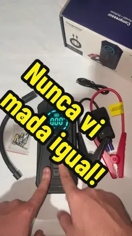 Compressor portátil perfeito pra você !#conpressor #carro #moto #caminhao #pneu 