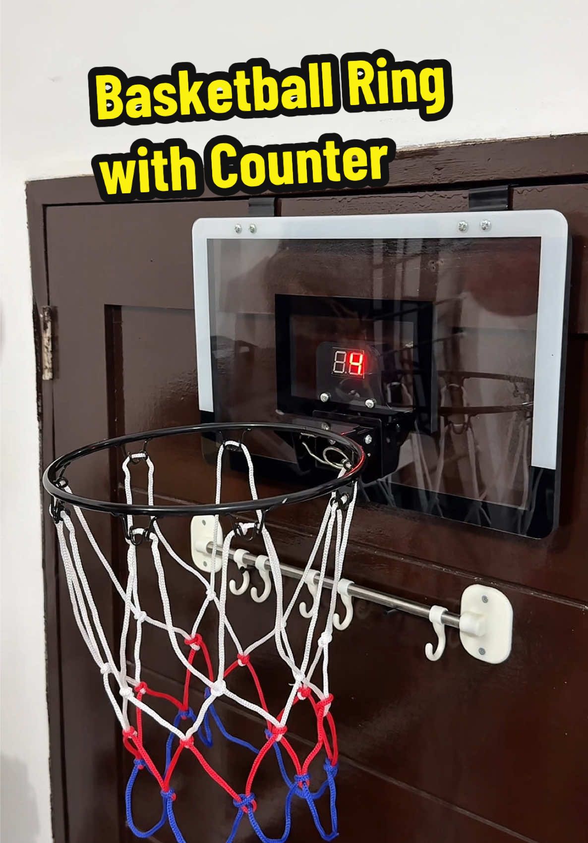Basketball Ring with Counter #basketballring #basketball #arcadebasketball #arcadebasketballmachine 