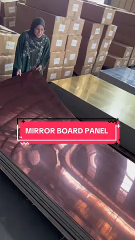 Replying to @Neenarose✨✨ cermin ni nampak ok asalkan tampal dekat tempat rata. Tapi sebenarnya mirror board panel ni lebih kepada wall decoration, boleh combinekan dengan fluted panel , marble panel dan lain-lain.. baru nampak cantik 🥰🥰 #mirrorpanel #mirrorboardpanel #homedeco #valoobuy 