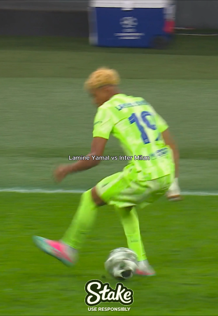 Lamine Yamal vs Inter Milan☠️🔥 | Clips in Bio! #yamal #barcelona #intermilan #football 