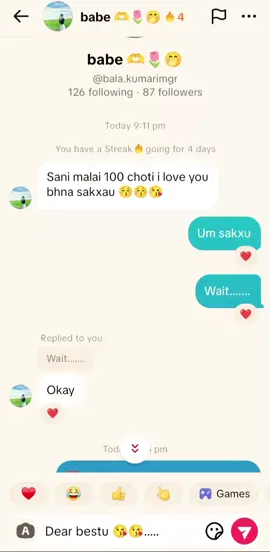 @magarni🐷... miss you sani..... 😘🫣@🫶You're Girl 🫀❤️‍🩹 #bestu#