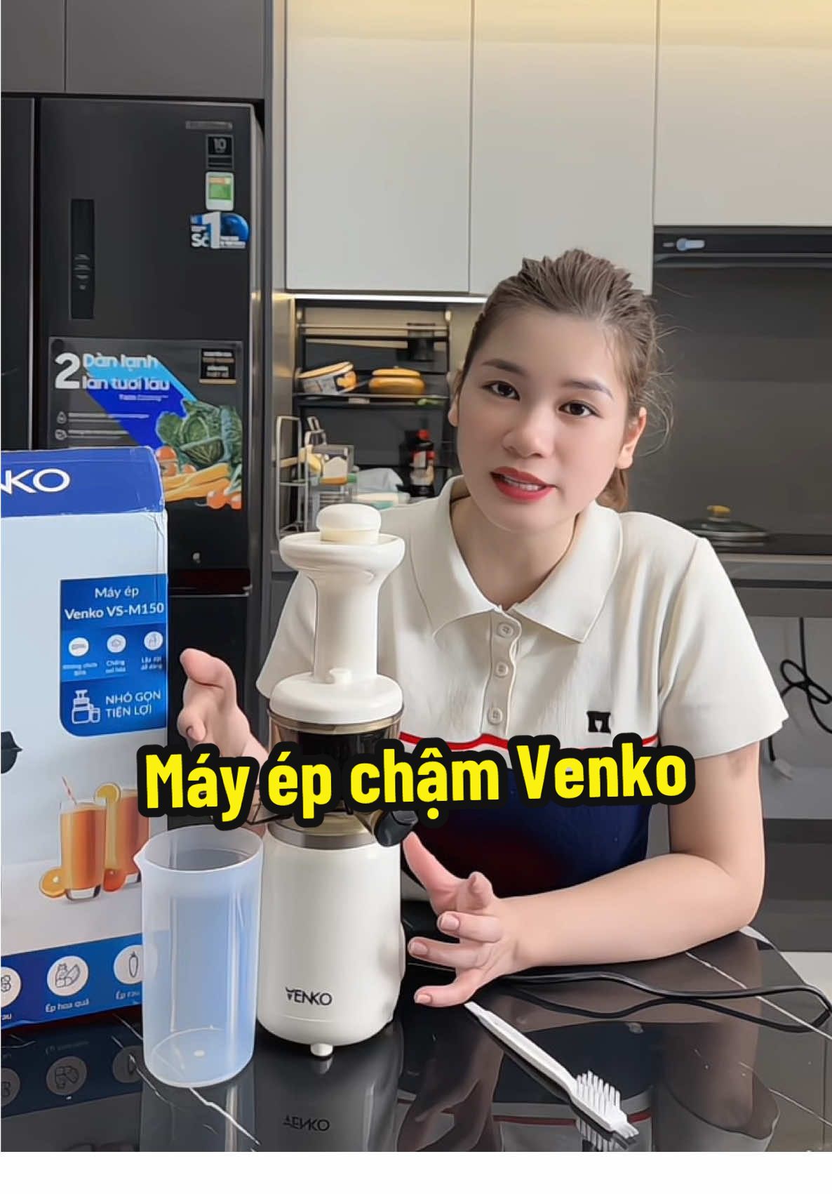 Máy ép chậm mini Venko #mayepcham #mayepchammini #venko 