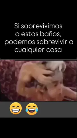 recuerdan estos baños ? #recuerdos #sobrevivir #humor #😂😂😂 