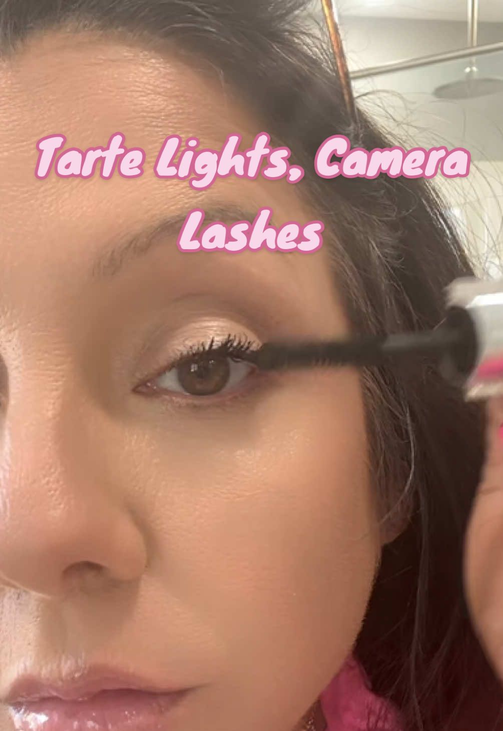 Lights, camera… lashes! 🎬 Tarte’s iconic 4-in-1 mascara lifts, lengthens, curls, and conditions for your most dramatic lash look yet — no falsies required 💜✨@tarte cosmetics #lashes #mascara 