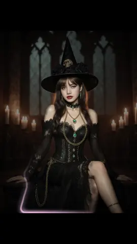 Lisa and Halloween #lisa #blackpink #dreamfaceai #fyp #Halloween 