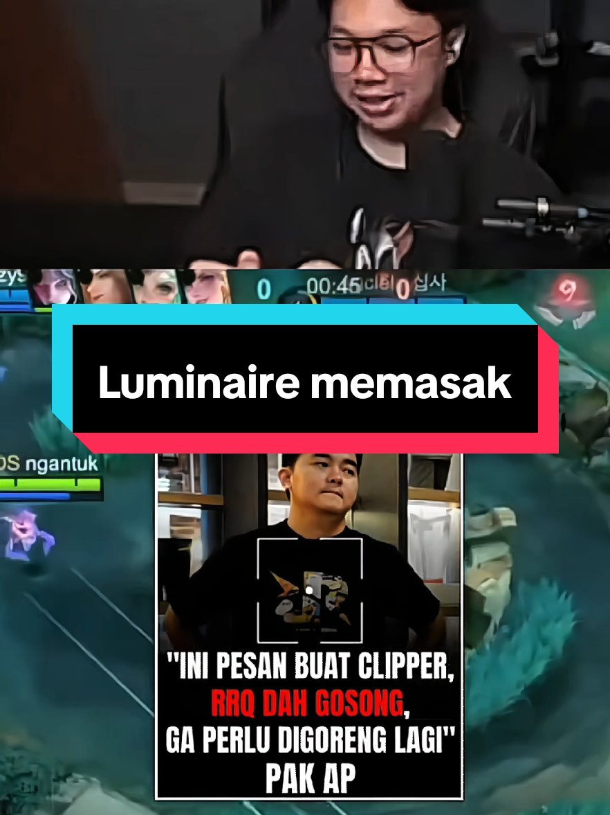 Goreng ..goreng.. terus san...#ihsanluminaire #rrqhoshi #9embiraMabar #TiupLilinBarengFanny #MLBBIDCreator 