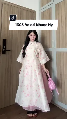 Áo dài voan tơ cổ sen Nhược Hy @Havana #reviewquanao #aodai #aodaivietnam #aodaitet #tet2026 
